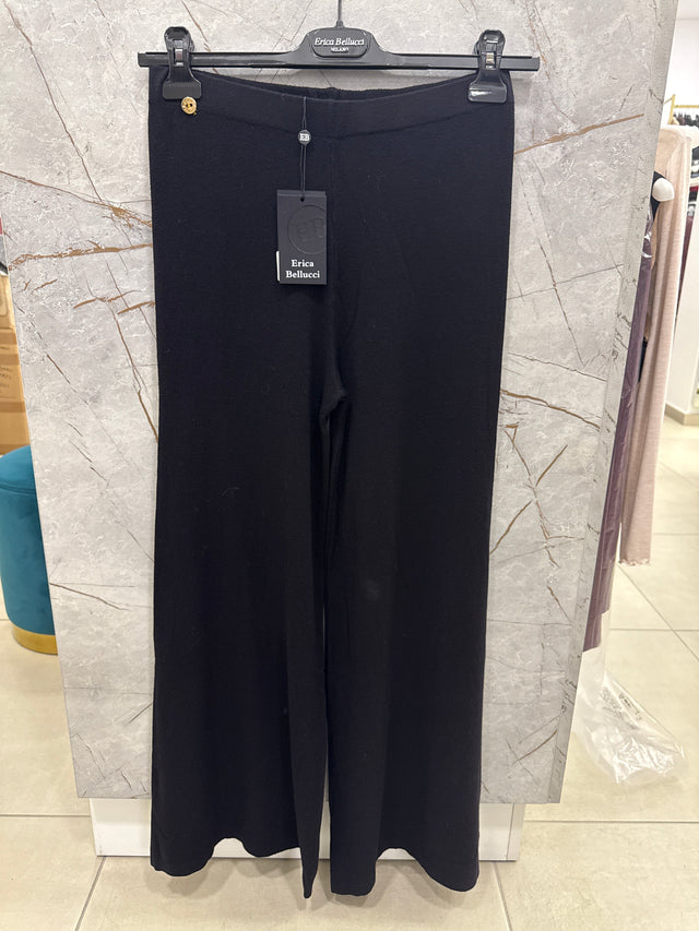 Pantaloni palazzo in lana E.B.