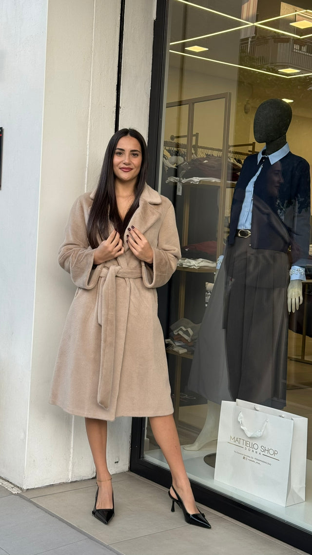 Cappotto Eco peluche