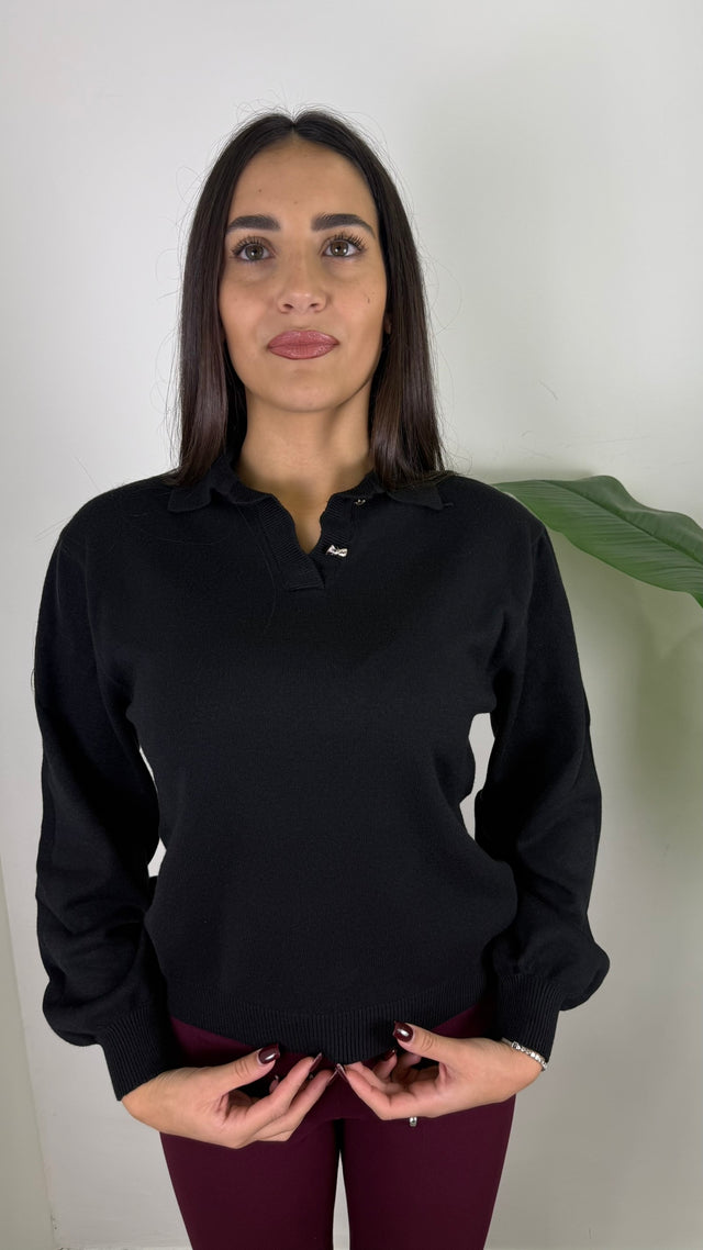 Maglia Polo Eiki fiocco