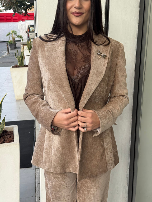 Tailleur in ciniglia Eco