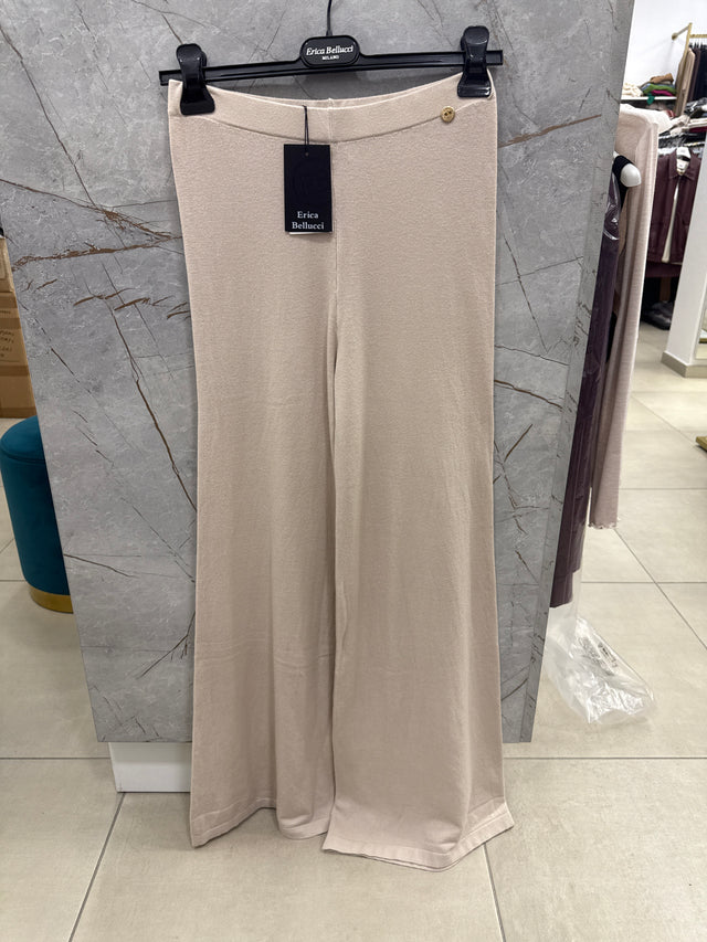 Pantaloni palazzo in lana E.B.