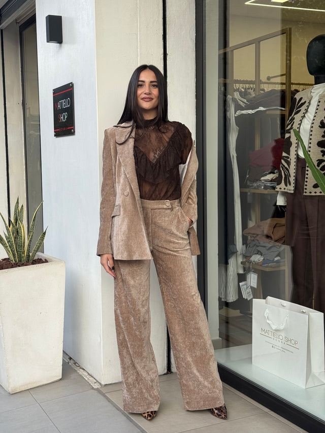 Tailleur in ciniglia Eco