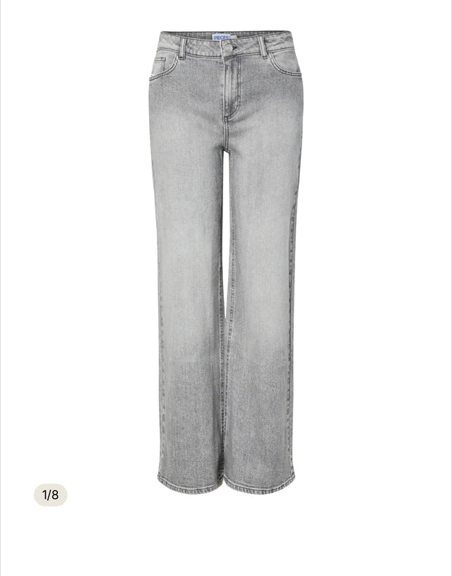 Jeans wide leg grey